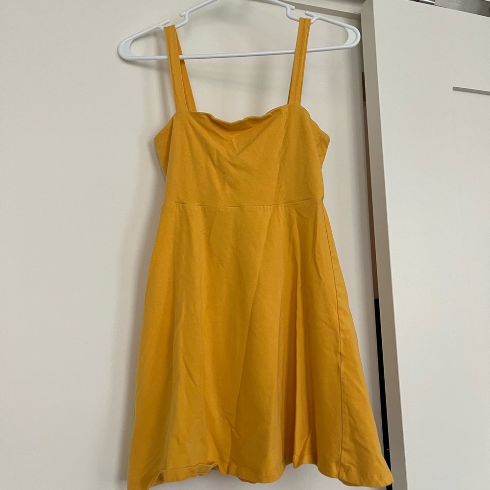 Forever 21 Sunlit Yellow Mini Dress